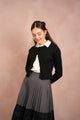 Wide Rib Knit Cardigan