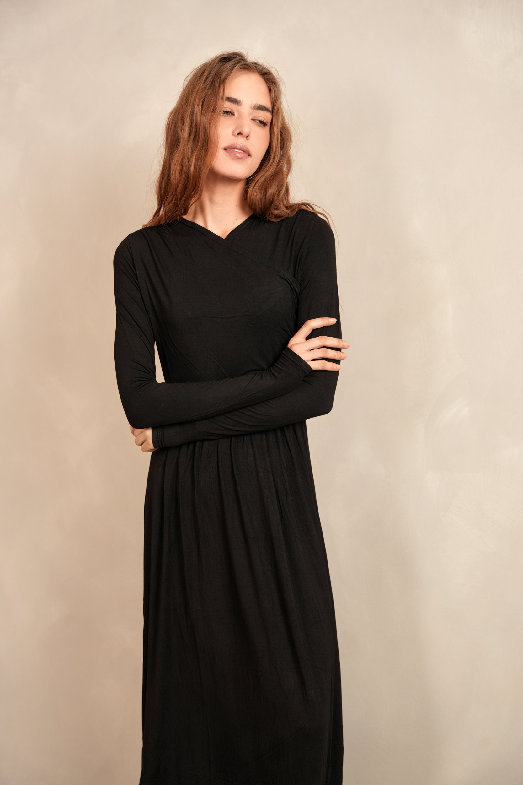 Soft Wrap Dress