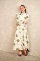 Zipper Front Tiered Maxi Dres