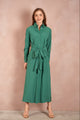 Tie-Front Shirt Dress