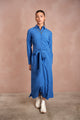 Tie-Front Shirt Dress