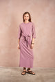 Tie T-Shirt Dress