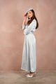 Satin Buttoned Down Dress