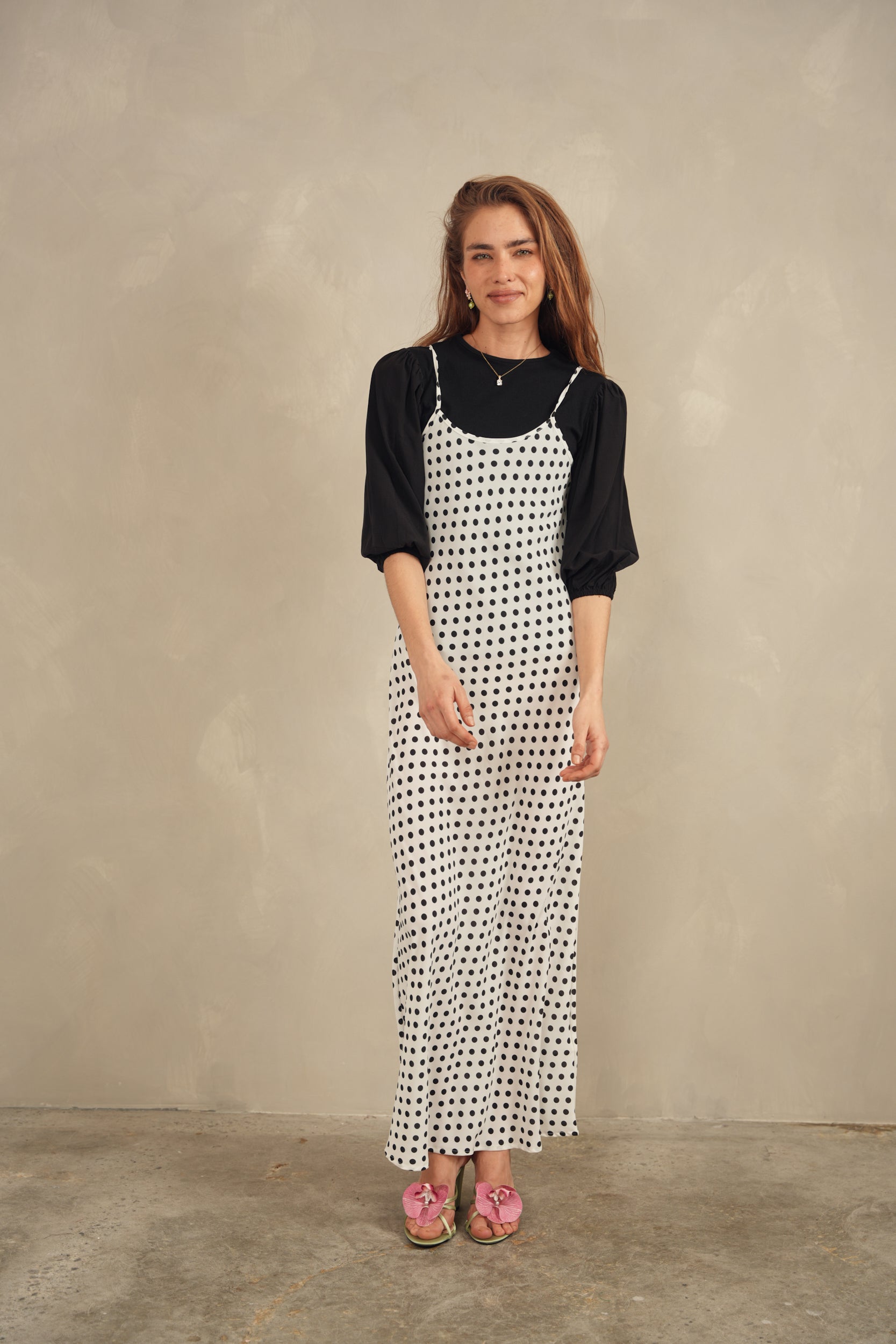 Print Slip Dress