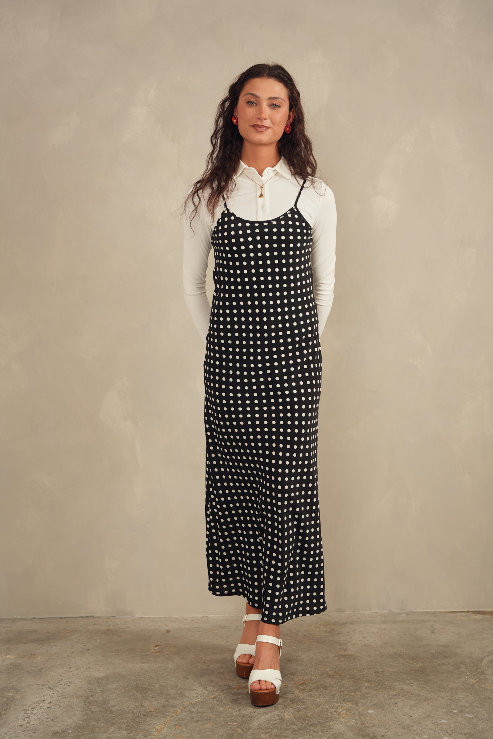 Print Slip Dress