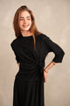 Soft Rib Tie Boxy Tee