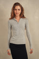 Soft Rib Zipper Tee