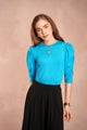 Ruched Sleeve Top