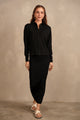 Soft Rib Dolman Sleeve Shirt