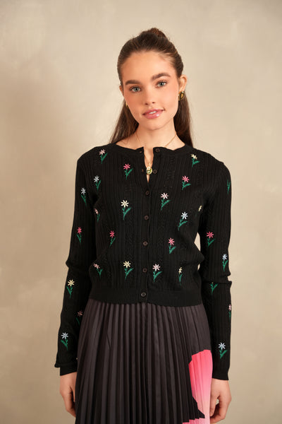 トップス UNSTATE NEEDLEWORK CARDIGAN UNSTATE NEEDLEWORK CARDIGAN Summer state of mind. The Danish