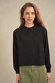 Embroidered Loose Fit Sweatshirt