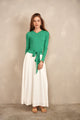 Soft Rib Tie V Tee