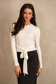 Soft Rib Tie V Tee