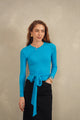 Soft Rib Tie V Tee