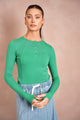 Henley Neck Soft Rib Tee