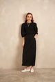 Straight Cotton Skirt