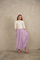 Chiffon Pleated Maxi Skirt