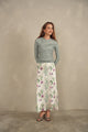 Printed Slip Skirt