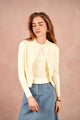 Pointelle Cardigan and Matching Tank