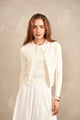 Pointelle Cardigan and Matching Tank