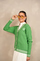 Knitted Tennis Cardigan