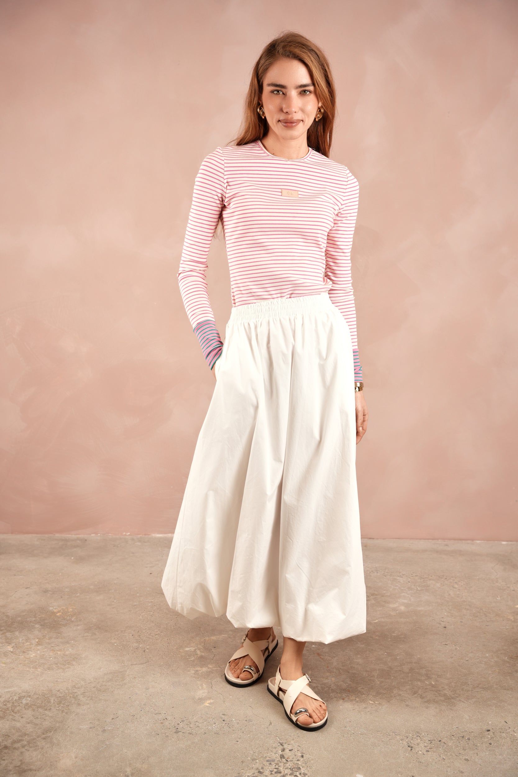 Bubble Hem Skirt