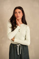 Striped Rib Henley Tee