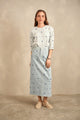 Embroidery Denim Skirt