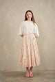 Tiered Floral Skirt