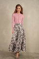Buttoned Dressy Skirt