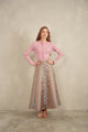 Buttoned Dressy Skirt