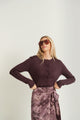 Wide Rib Knit Cardigan