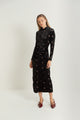 Mock Velour Dress