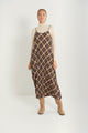 Pleated Sleeveless Dress