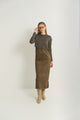 Suede Slip Dress