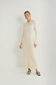 Knit Rib Button Dress