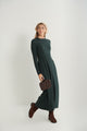 Knit Pleated Dress