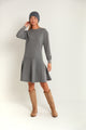 Flared Sweatshirt Dress