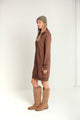 Sweatshirt Dress w/ Hood-38"