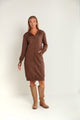Sweatshirt Dress w/ Hood