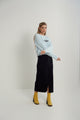 Corduroy Straight Skirt