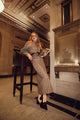 Tweed Skirt w/ Slit