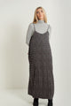 Pleated Sleeveless Dress