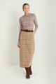 Front Slit Skirt