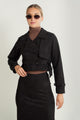 Suede Trench Jacket