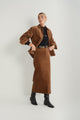 Corduroy Straight Skirt