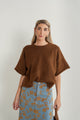 Oversized Three Quarter Soft Knit Sweater