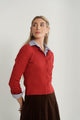 Wide Rib Knit Cardigan
