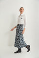 Denim Flare Skirt