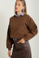 V Neck Sweatshirt